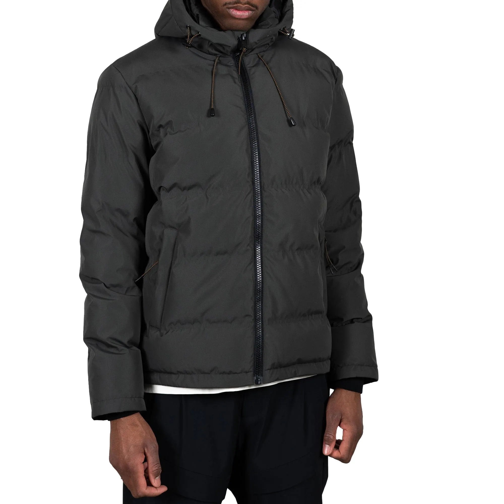 MIER Lichtgewicht winterjas voor heren, warm, kort, wandelen, reizen